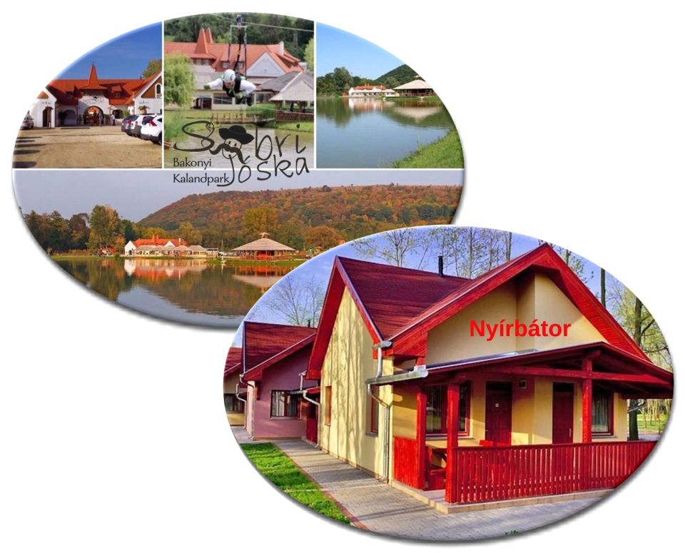 Fa ovális hűtőmágnes