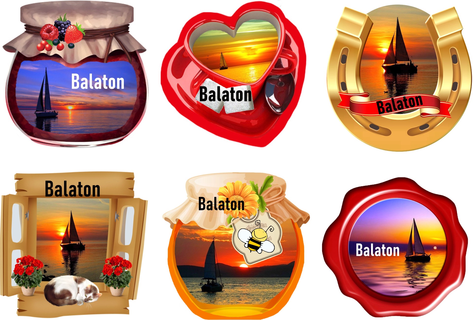 Fa forma mini mágnes